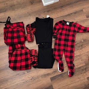 Matching family pajamas